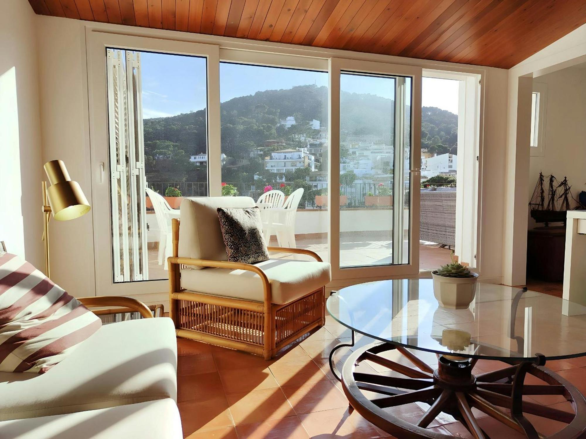 Tamariu Platja - Penthouse On Passeig Del Mar. Apartment Bagian luar foto